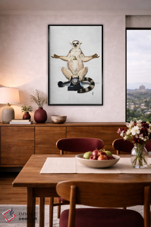 تابلو دکوراتیو حلقه اثر راب اسنو - D5B