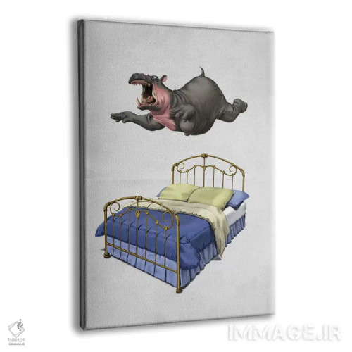 تابلو دکوراتیو زمان استراحت ۲ اثر راب اسنو - نمای پرسپکتیو محصول