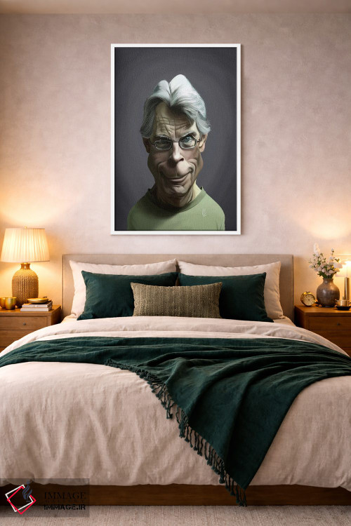 تابلو دکوراتیو استیون کینگ اثر راب اسنو - D2W