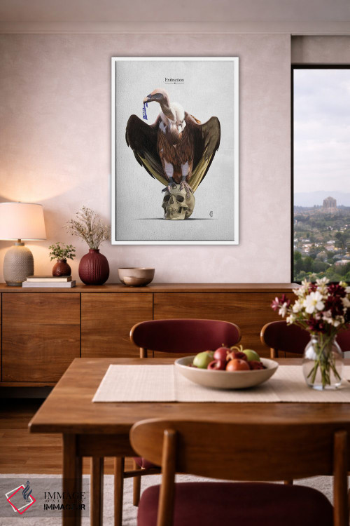 تابلو دکوراتیو انقراض اثر راب اسنو - D4W