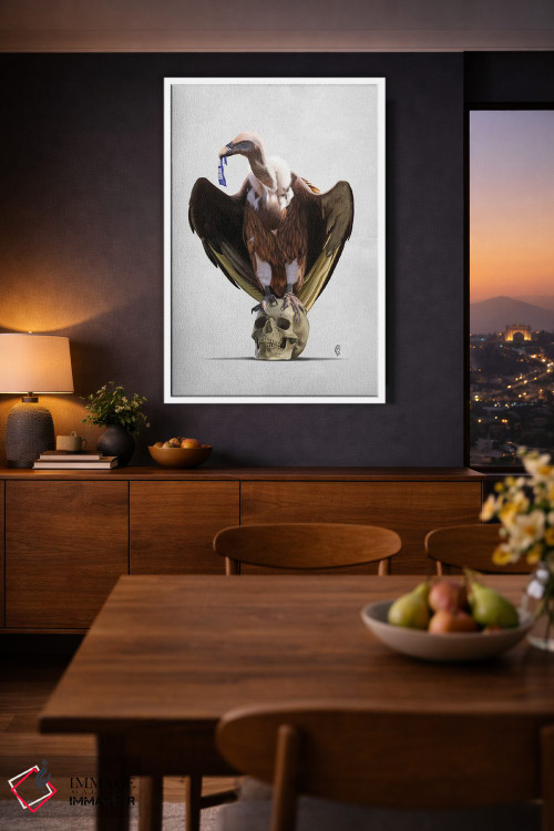 تابلو دکوراتیو انقراض اثر راب اسنو - D3W