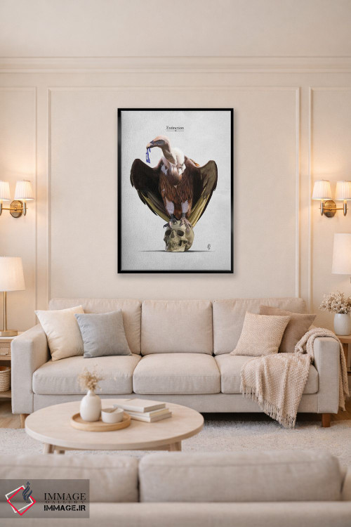 تابلو دکوراتیو انقراض اثر راب اسنو - D5B