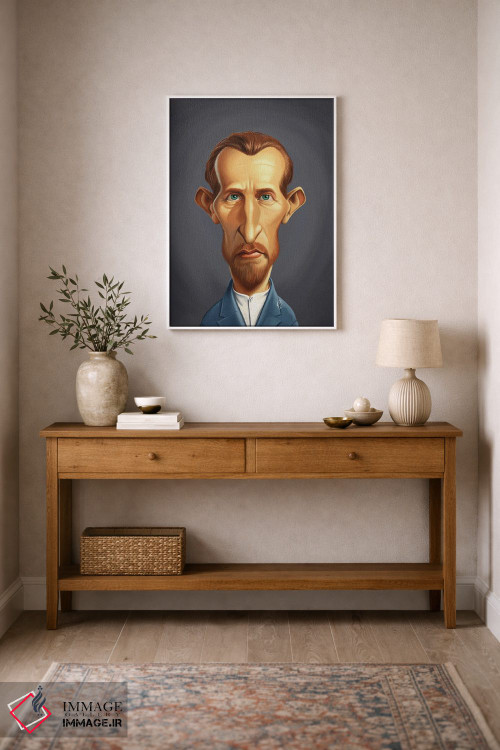 تابلو دکوراتیو ونسان ون گوگ اثر راب اسنو - D1W