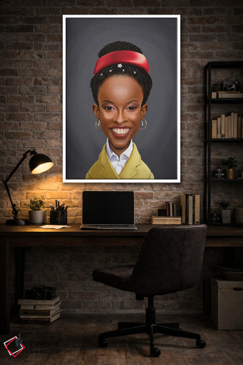 تابلو دکوراتیو آماندا گورمن اثر راب اسنو - D4W