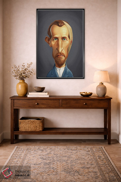 تابلو دکوراتیو ونسان ون گوگ بی گوش اثر راب اسنو - D3B