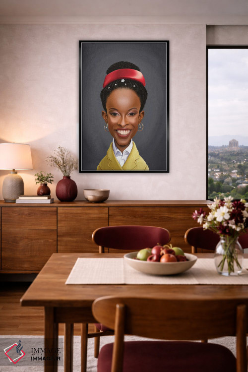 تابلو دکوراتیو آماندا گورمن اثر راب اسنو - D5B