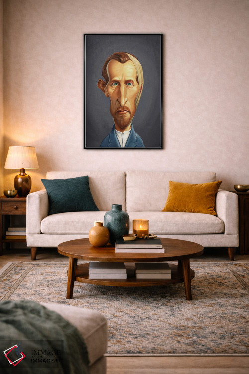 تابلو دکوراتیو ونسان ون گوگ بی گوش اثر راب اسنو - D4B