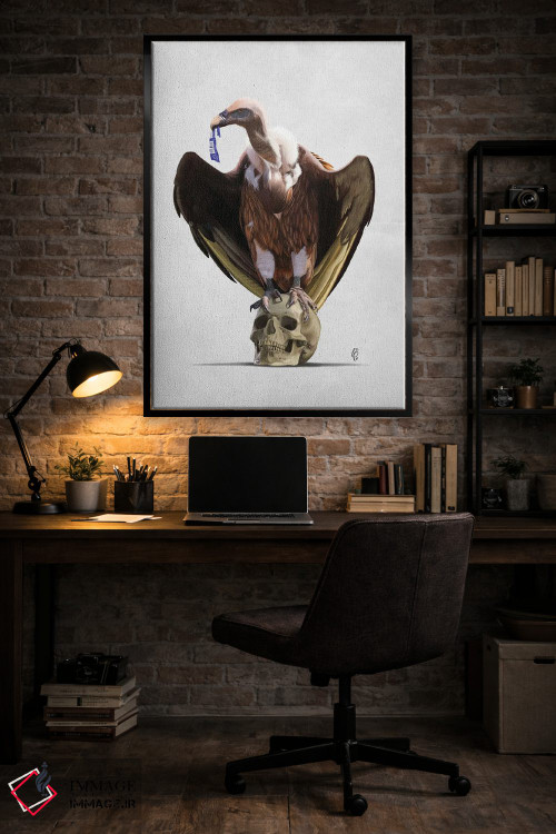 تابلو دکوراتیو انقراض اثر راب اسنو - D6B