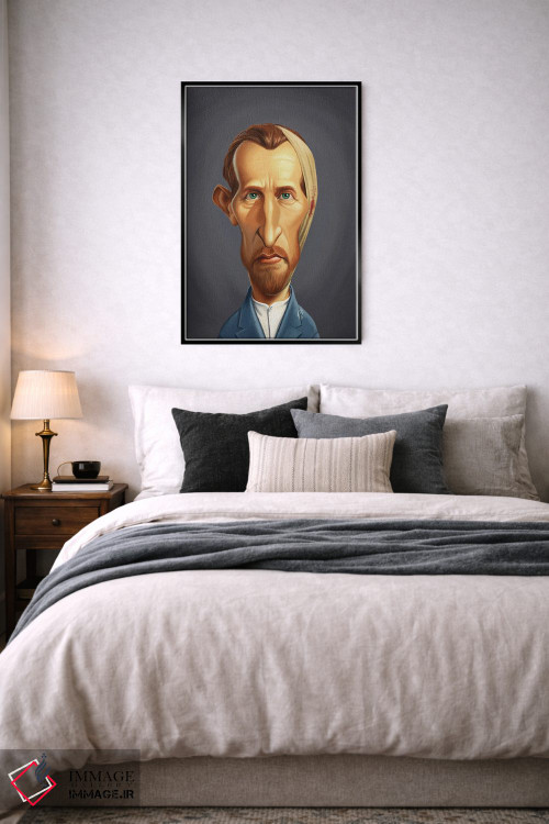 تابلو دکوراتیو ونسان ون گوگ بی گوش اثر راب اسنو - D6B