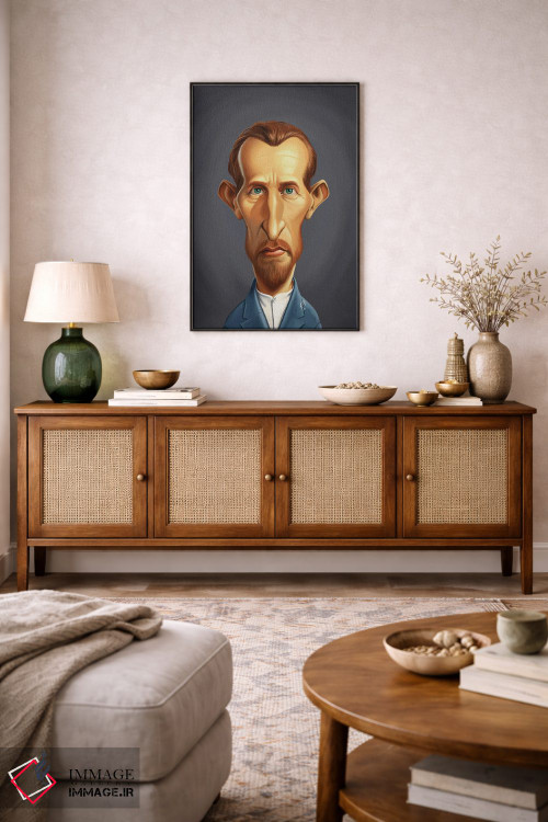 تابلو دکوراتیو ونسان ون گوگ اثر راب اسنو - D4B