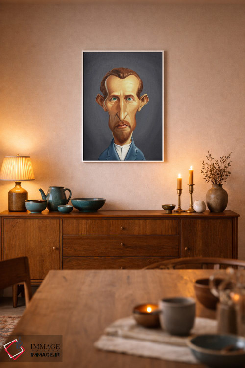 تابلو دکوراتیو ونسان ون گوگ اثر راب اسنو - D6W