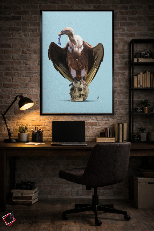 تابلو دکوراتیو انقراض اثر راب اسنو - D6B