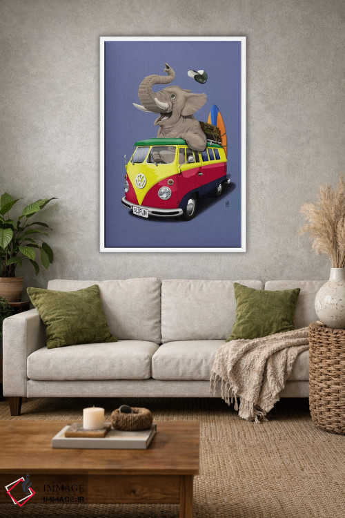 تابلو دکوراتیو جمع کردن وسایل در صندوق ۳ اثر راب اسنو - D1W