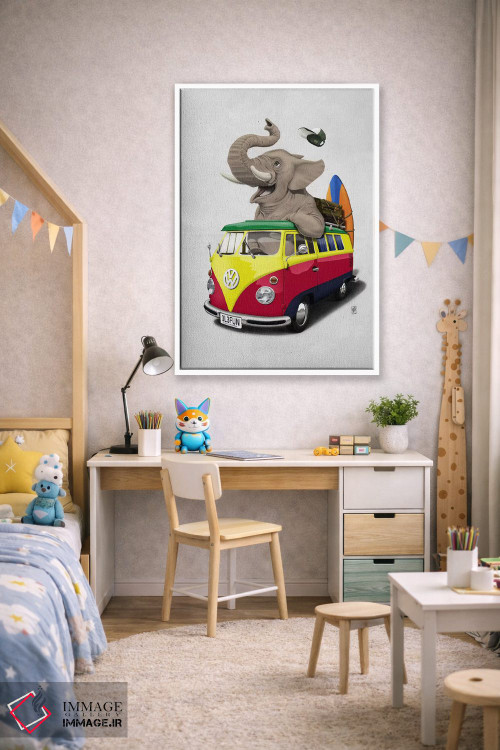 تابلو دکوراتیو جمع کردن وسایل در صندوق ۲ اثر راب اسنو - D1W