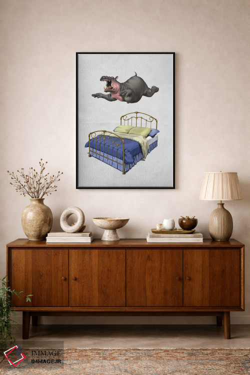 تابلو دکوراتیو زمان استراحت ۲ اثر راب اسنو - D2B