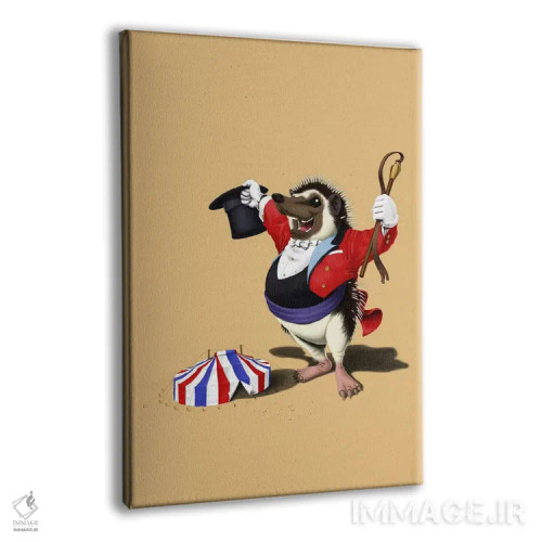 تابلو دکوراتیو بی قرار اجرا شدن ۳ اثر راب اسنو - نمای پرسپکتیو محصول