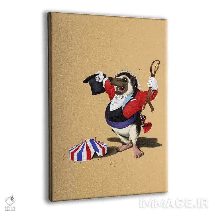 تابلو دکوراتیو بی قرار اجرا شدن ۳ اثر راب اسنو - نمای پرسپکتیو محصول