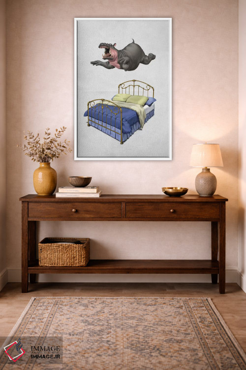 تابلو دکوراتیو زمان استراحت ۲ اثر راب اسنو - D3W