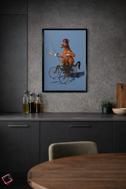 تابلو دکوراتیو قدرت اسب ۳ اثر راب اسنو - D2B