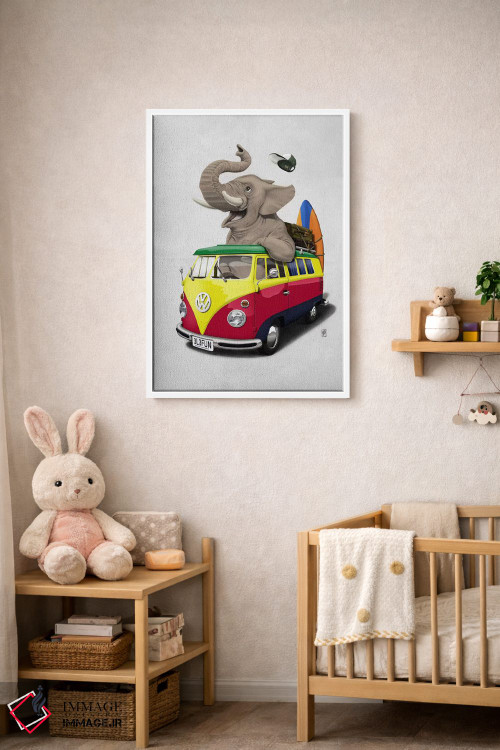 تابلو دکوراتیو جمع کردن وسایل در صندوق ۲ اثر راب اسنو - D2W