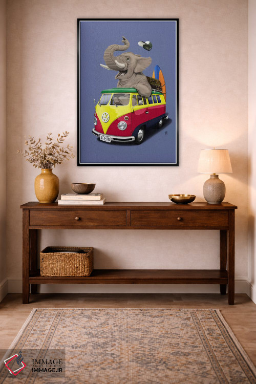 تابلو دکوراتیو جمع کردن وسایل در صندوق ۳ اثر راب اسنو - D4B