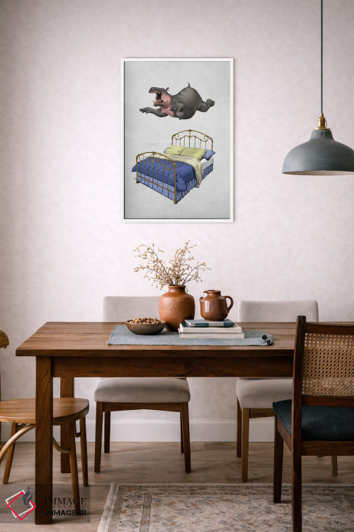 تابلو دکوراتیو زمان استراحت ۲ اثر راب اسنو - D5W