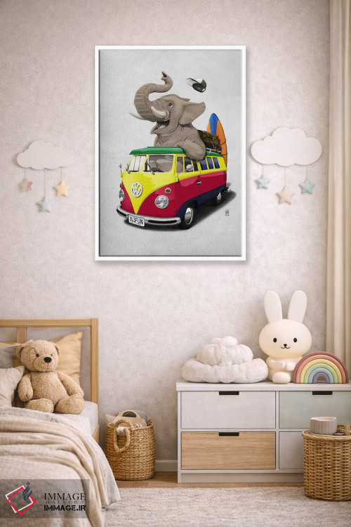 تابلو دکوراتیو جمع کردن وسایل در صندوق ۲ اثر راب اسنو - D3W