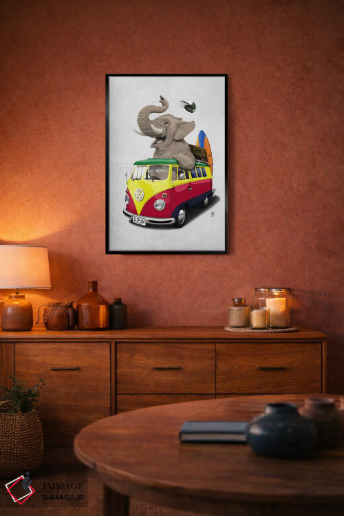 تابلو دکوراتیو جمع کردن وسایل در صندوق ۲ اثر راب اسنو - D6B