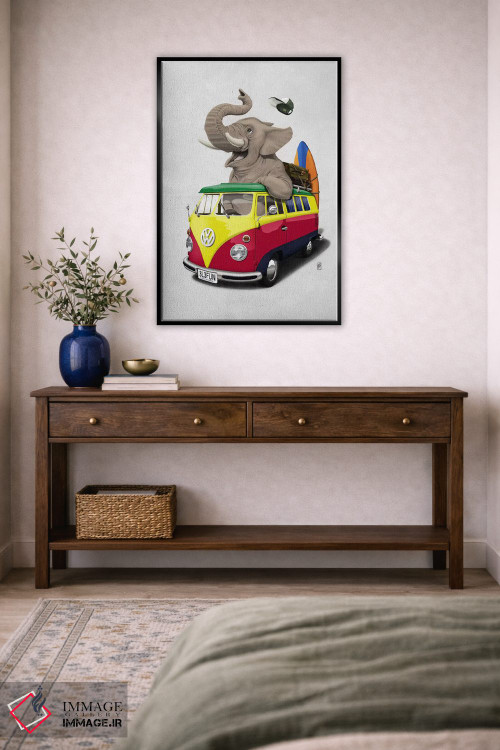 تابلو دکوراتیو جمع کردن وسایل در صندوق ۲ اثر راب اسنو - D5B