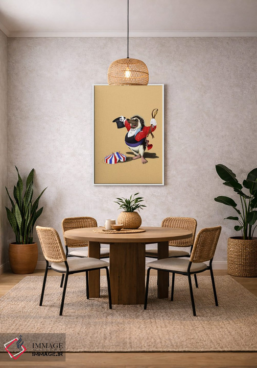 تابلو دکوراتیو بی قرار اجرا شدن ۳ اثر راب اسنو - D3W