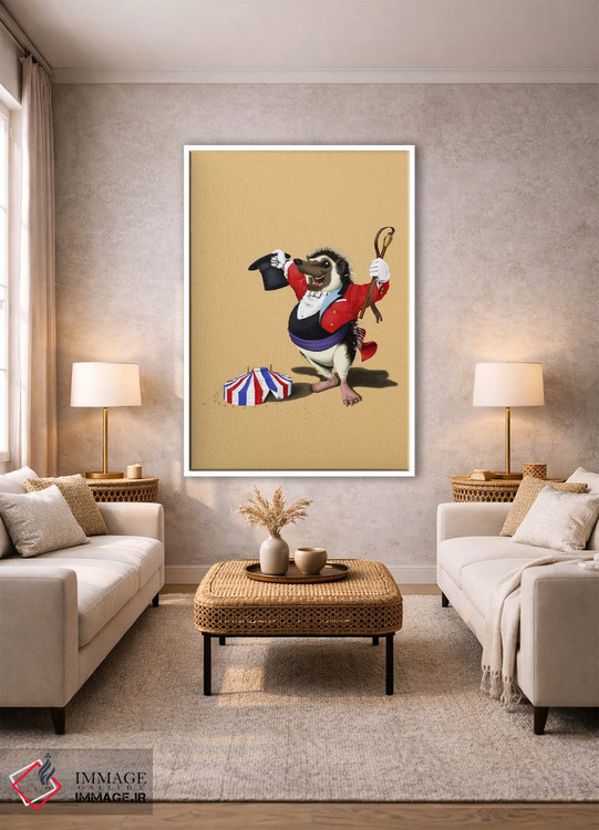 تابلو دکوراتیو بی قرار اجرا شدن ۳ اثر راب اسنو - D1W