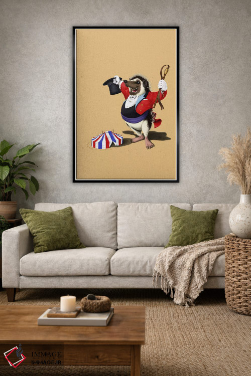 تابلو دکوراتیو بی قرار اجرا شدن ۳ اثر راب اسنو - D2B