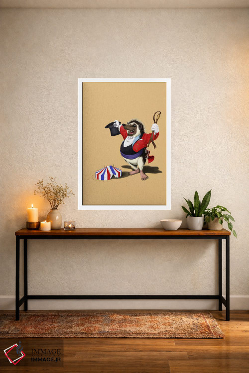 تابلو دکوراتیو بی قرار اجرا شدن ۳ اثر راب اسنو - D4W