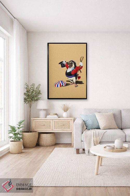 تابلو دکوراتیو بی قرار اجرا شدن ۳ اثر راب اسنو - D5B