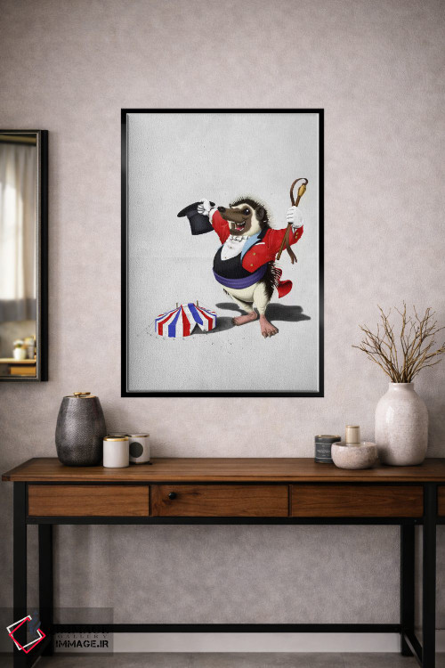 تابلو دکوراتیو بی قرار اجرا شدن ۲ اثر راب اسنو - D1B