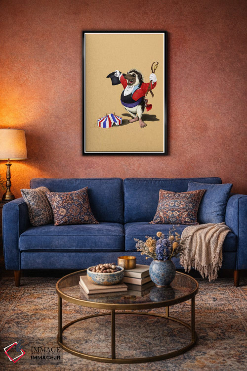 تابلو دکوراتیو بی قرار اجرا شدن ۳ اثر راب اسنو - D6B