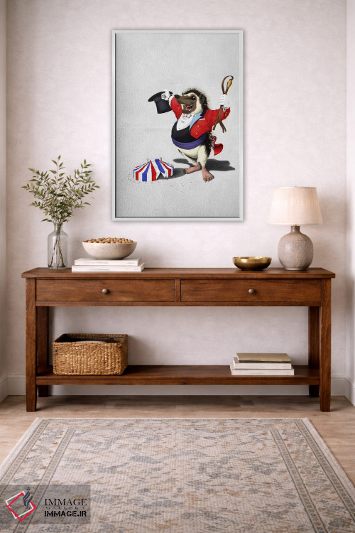 تابلو دکوراتیو بی قرار اجرا شدن ۲ اثر راب اسنو - D3W