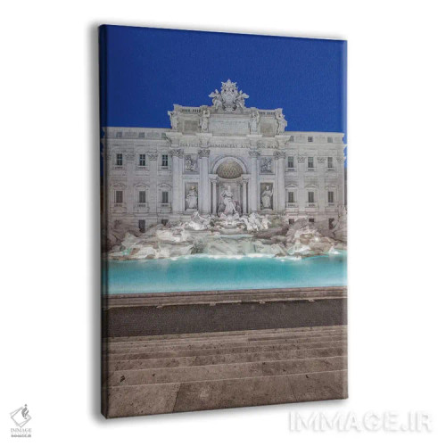 تابلو دکوراتیو Rome, Trevi Fountain at dawn,ایتالیا، رم، فواره تروی در سپیده… اثر راب تیلی - نمای پرسپکتیو محصول