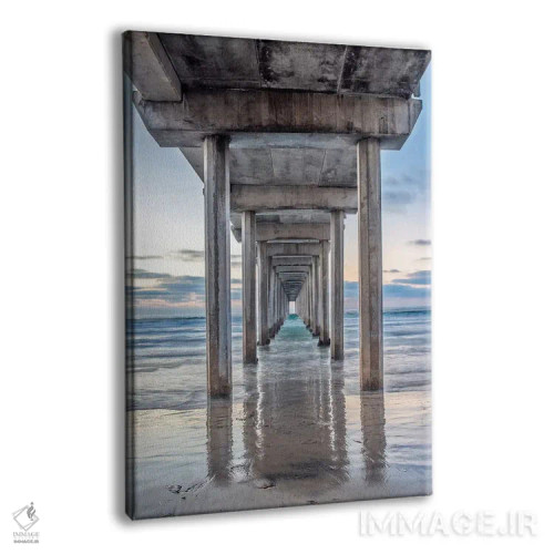 تابلو دکوراتیو Ellen Browning Scripps Memorial Pier, La Jolla, San Diego, Cal… اثر راب تیلی - نمای پرسپکتیو محصول