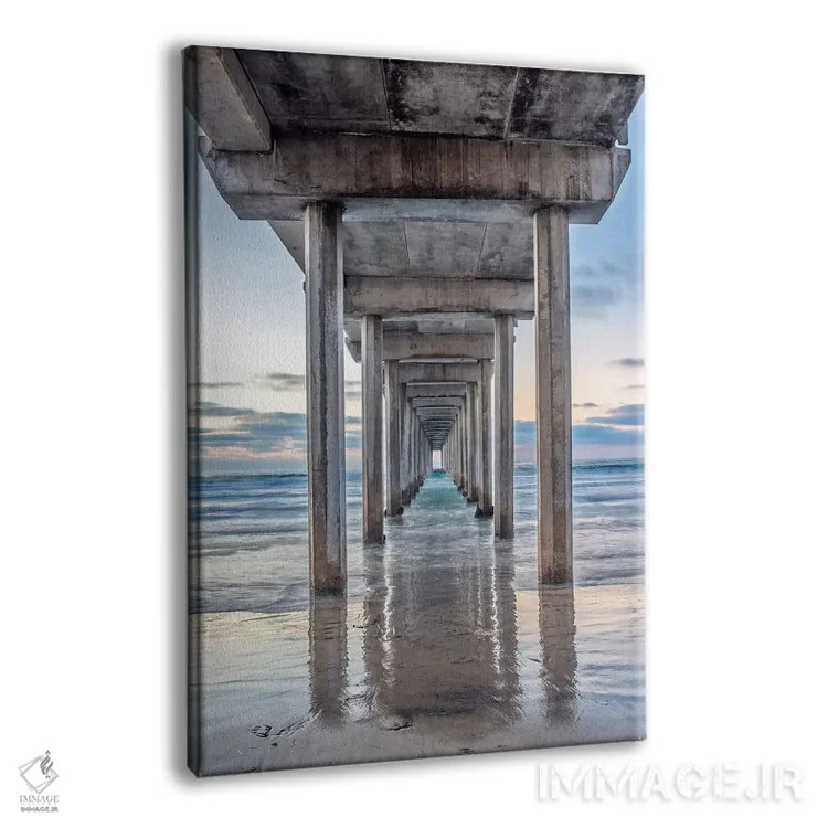 تابلو دکوراتیو Ellen Browning Scripps Memorial Pier, La Jolla, San Diego, Cal… اثر راب تیلی - نمای پرسپکتیو محصول