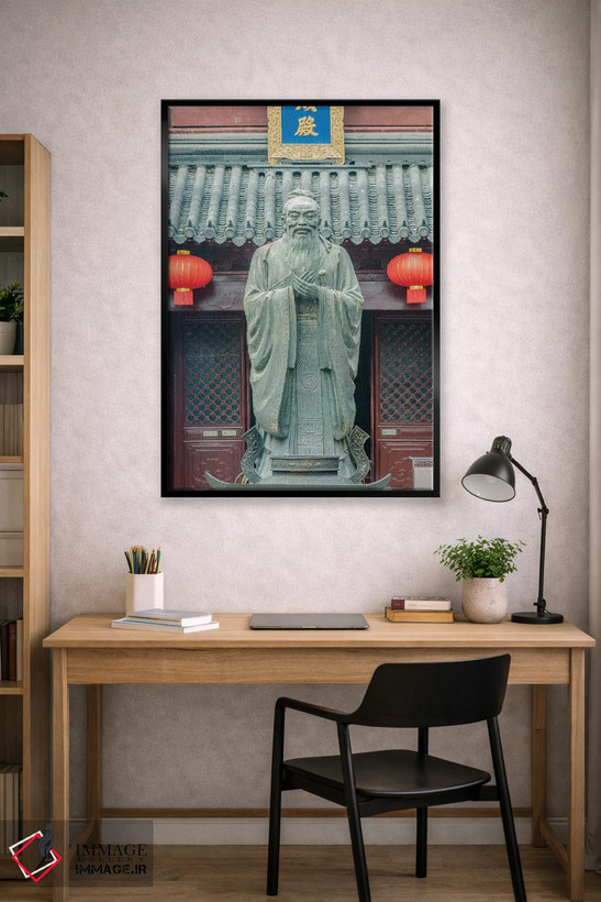 تابلو دکوراتیو Jiansu, Nanjing. Confucius Temple . This is the largest statue… اثر راب تیلی - D1B