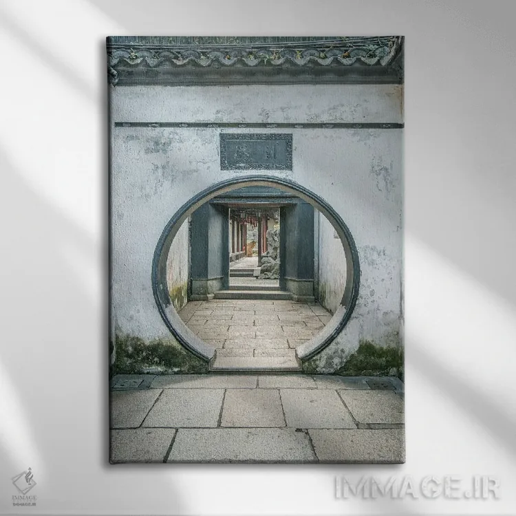 تابلو دکوراتیو Shanghai. Yu Garden.,چین، شانگهای. باغ یو اثر راب تیلی - نمای روبهرو روی دیوار