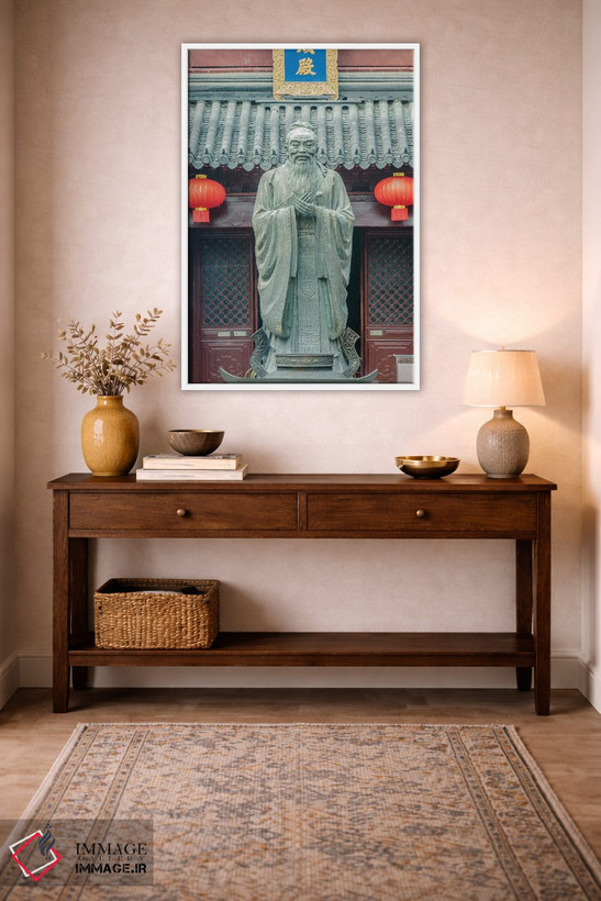 تابلو دکوراتیو Jiansu, Nanjing. Confucius Temple . This is the largest statue… اثر راب تیلی - D3W