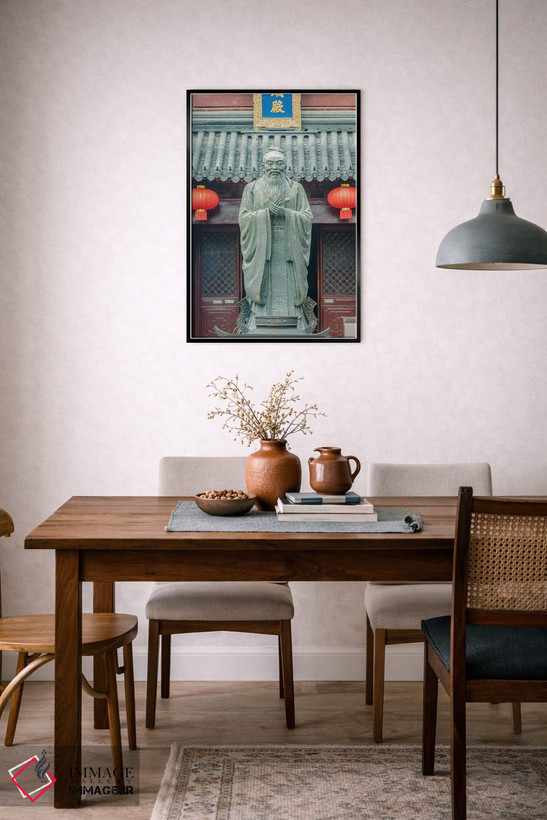 تابلو دکوراتیو Jiansu, Nanjing. Confucius Temple . This is the largest statue… اثر راب تیلی - D6B