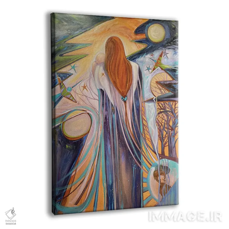 تابلو دکوراتیو مادر اثر سوزان ئی. راوتلیج - نمای پرسپکتیو محصول