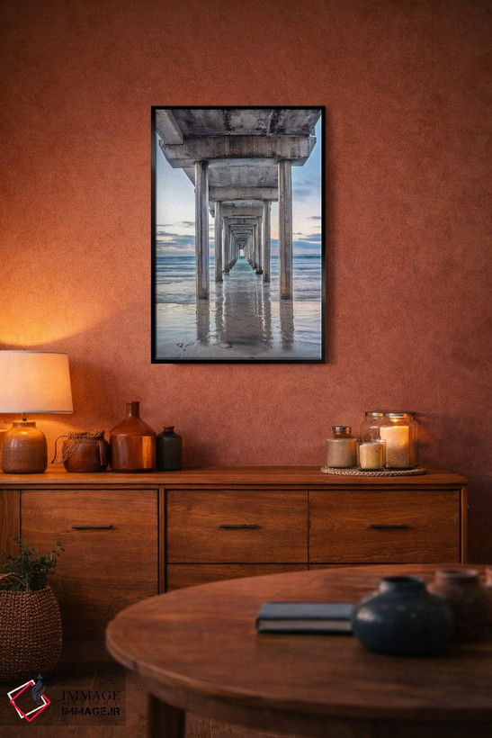 تابلو دکوراتیو Ellen Browning Scripps Memorial Pier, La Jolla, San Diego, Cal… اثر راب تیلی - D4B