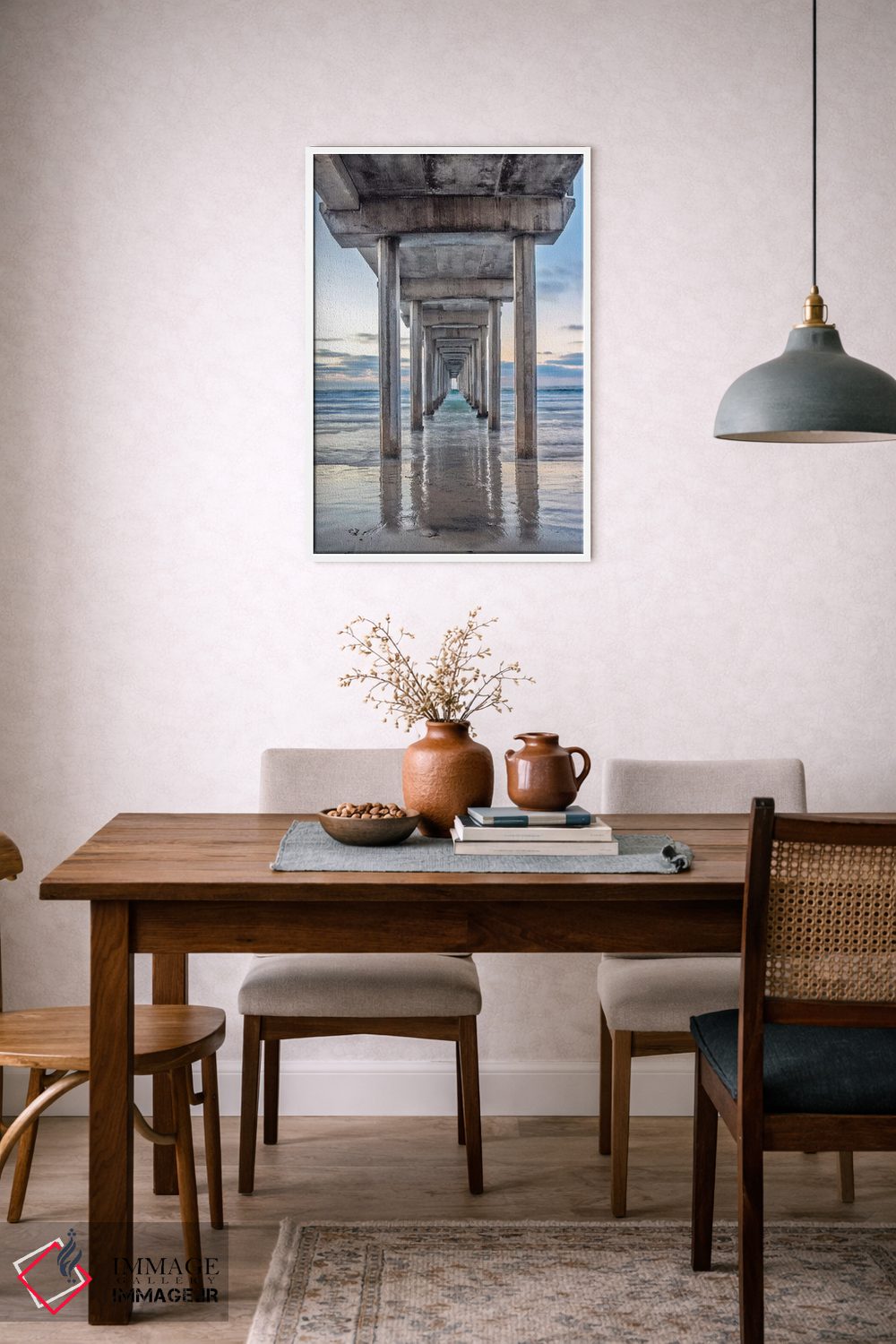 تابلو دکوراتیو Ellen Browning Scripps Memorial Pier, La Jolla, San Diego, Cal… اثر راب تیلی - D6W