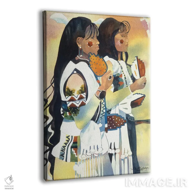 تابلو دکوراتیو رقصندگان اثر سوزان ئی. راوتلیج - نمای پرسپکتیو محصول