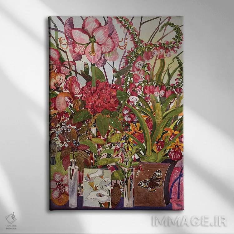 تابلو دکوراتیو در اوج سلامتی اثر سوزان ئی. راوتلیج - نمای روبهرو روی دیوار