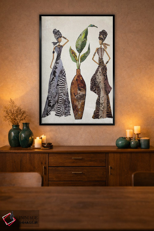 تابلو دکوراتیو زنان قدرتمند اثر جینا ریتر - D2B